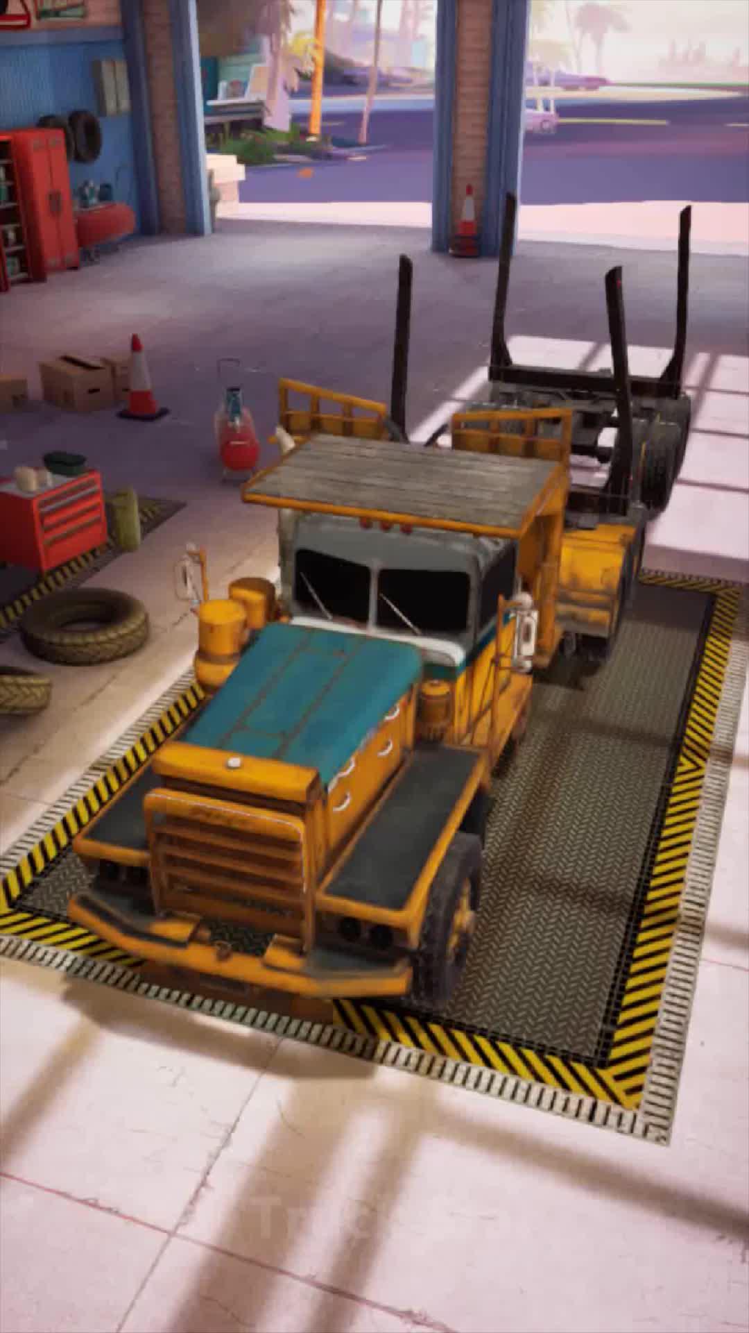 Roll with the big rigs! Customize,assemble & play on the go.