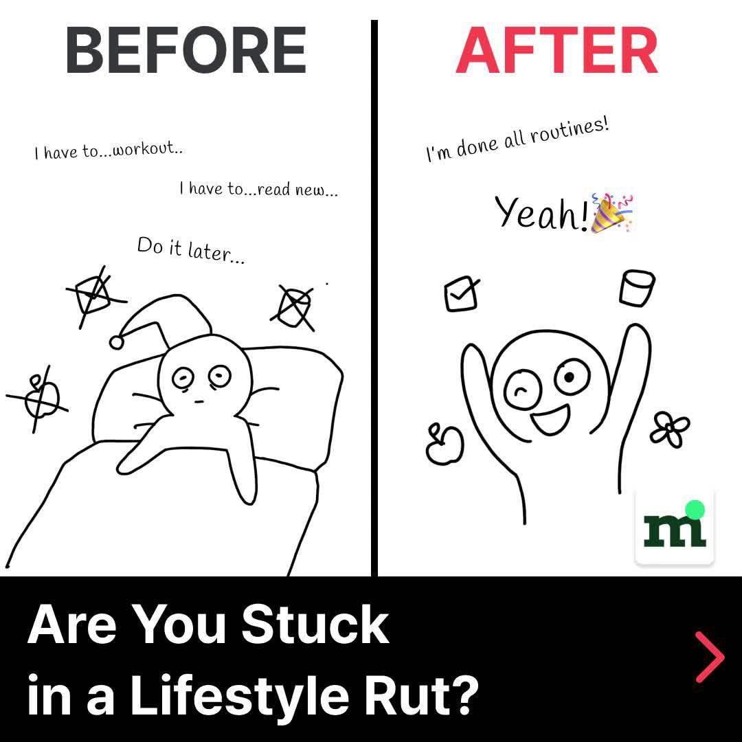 Do you want to build good habits? Now, Start a structured day with MyRoutine! Manage daily habits.