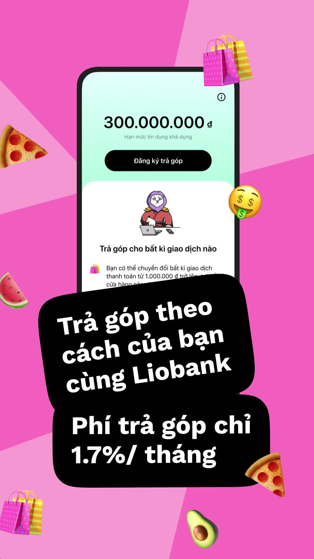 Quản lý tài khoản, thanh toán hóa đơn, và nhiều hơn nữa với Liobank