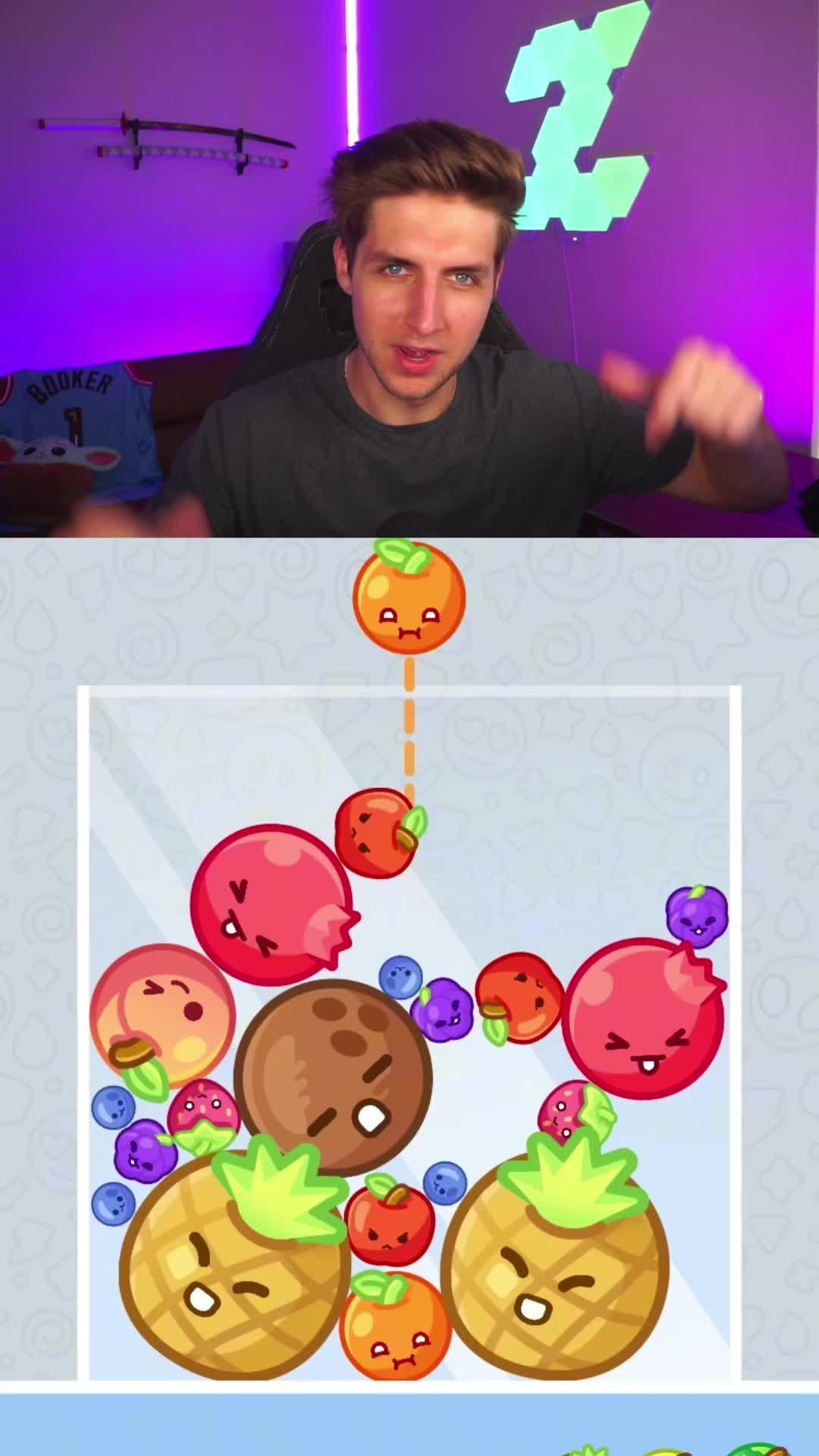 Can you reach the watermelon?