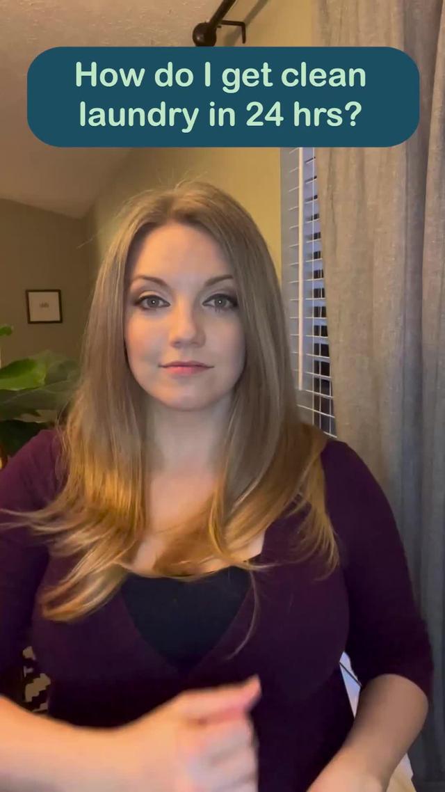 Get your laundry donein 24 hrs