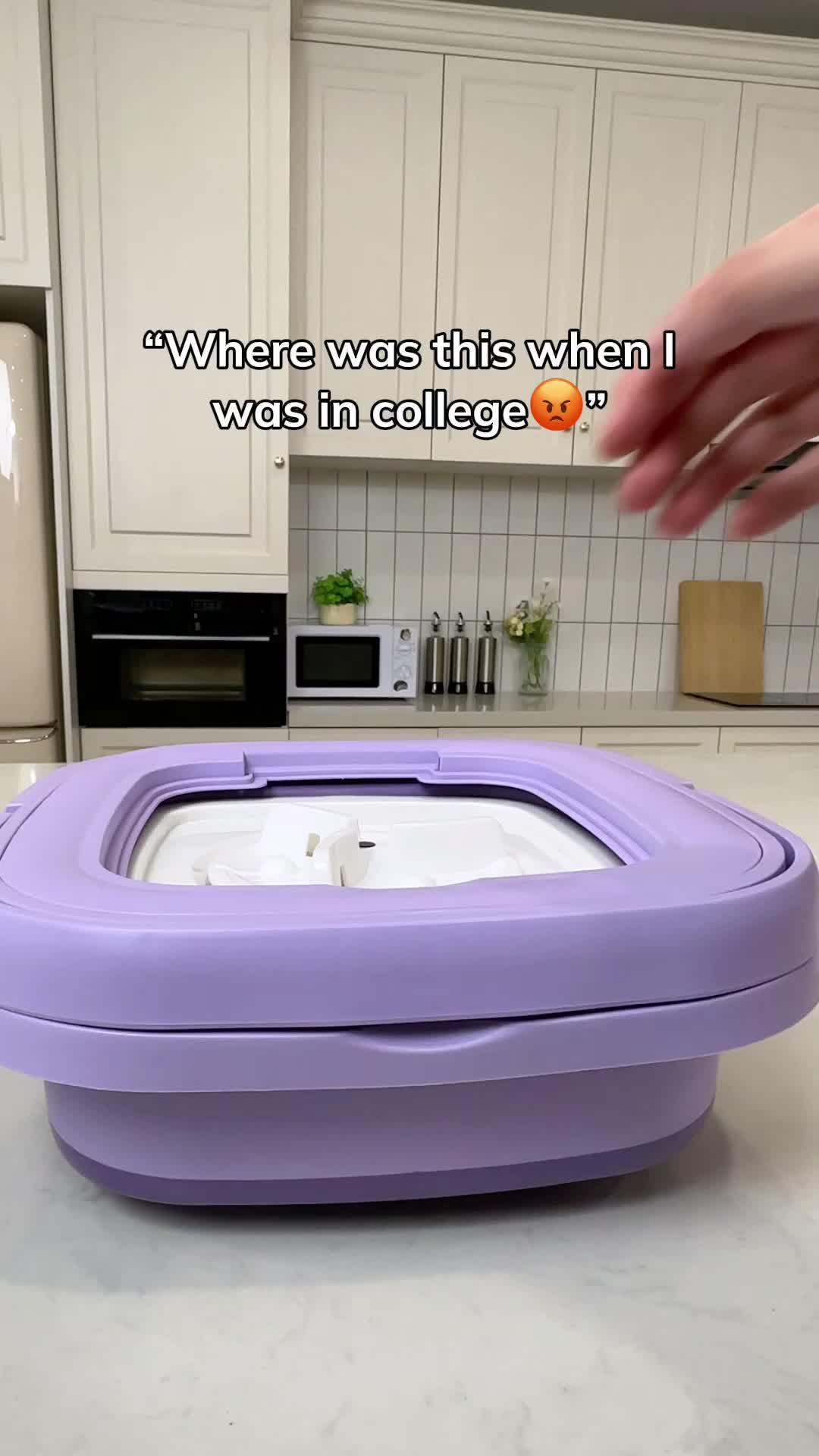 Where was it when i was in college😡 #fyp #fypシ #homefinds #miniwashingmachine #foryoupage #gadget #freegift #collegelife