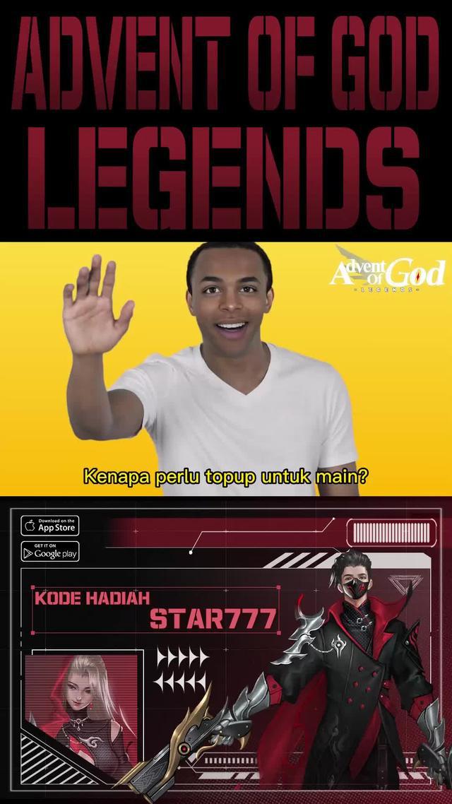 Login dan masukkan kode hadiah gratis: STAR777