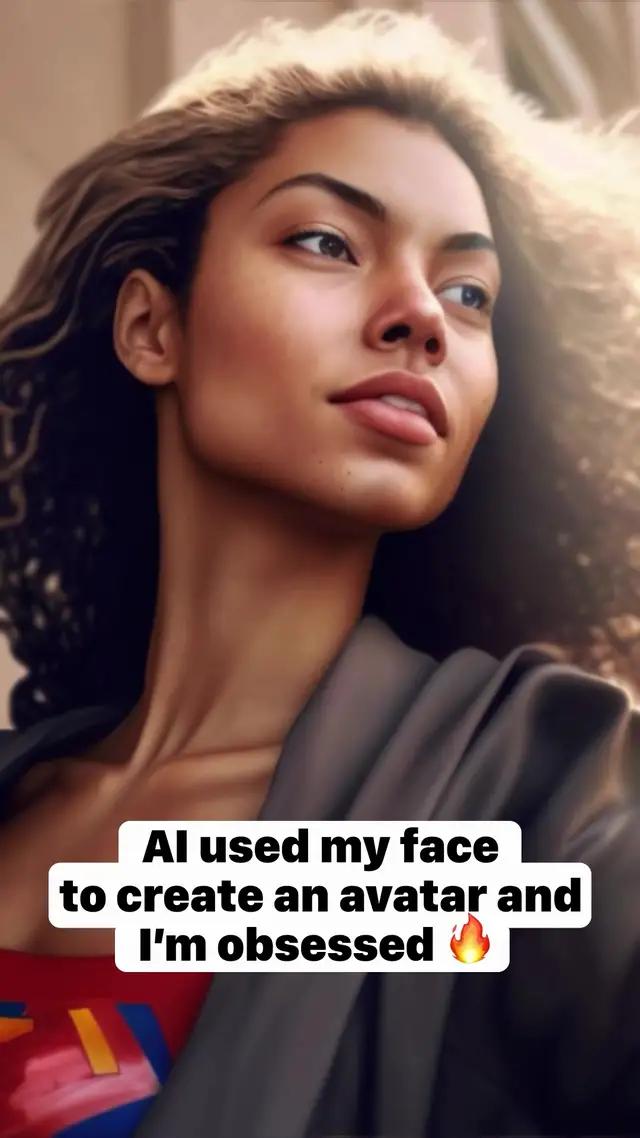 Upload your photo and the AI will create new amazing photos of you 💘 #aiartapp #aiportrait #neuralnetworks #aiartgallery #aigenerator #aibyaiapp