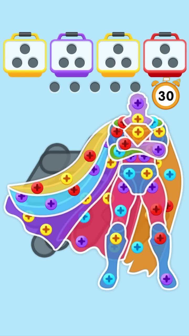 Mức độ sáng tạo với độ khó tăng dần và đầy thử thách