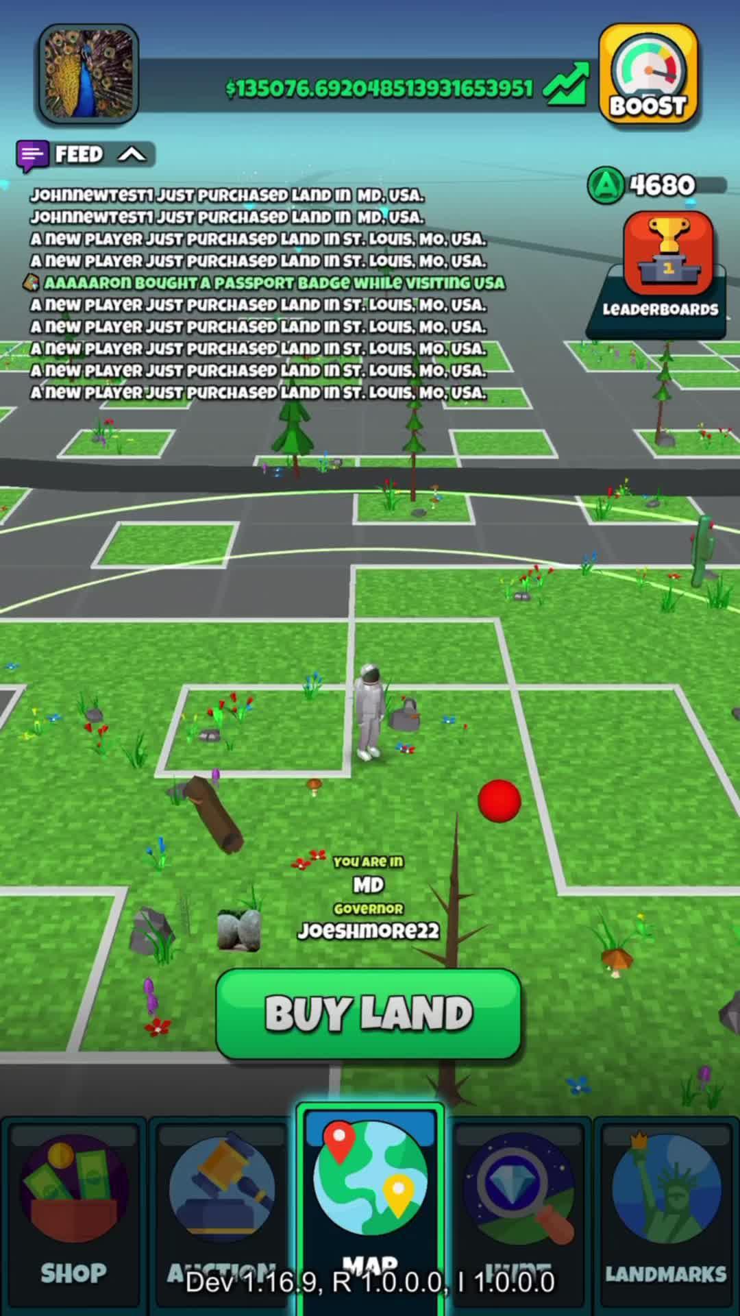 Have you ever heard of buying virtual land that pays Real Cash back?
