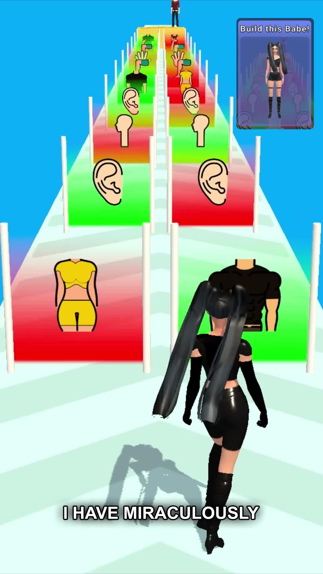 Make the right choices to Build the Most Beautiful Queen!