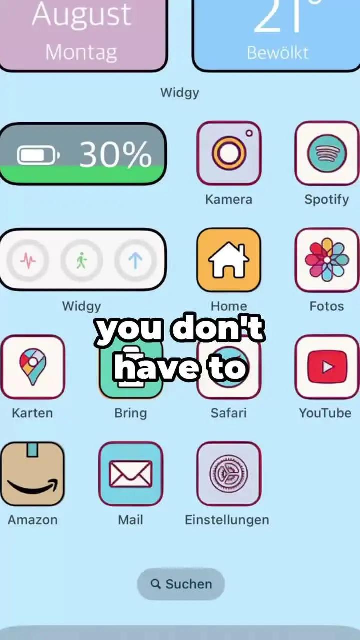 One Tap Make Your Widgets Awesome！
