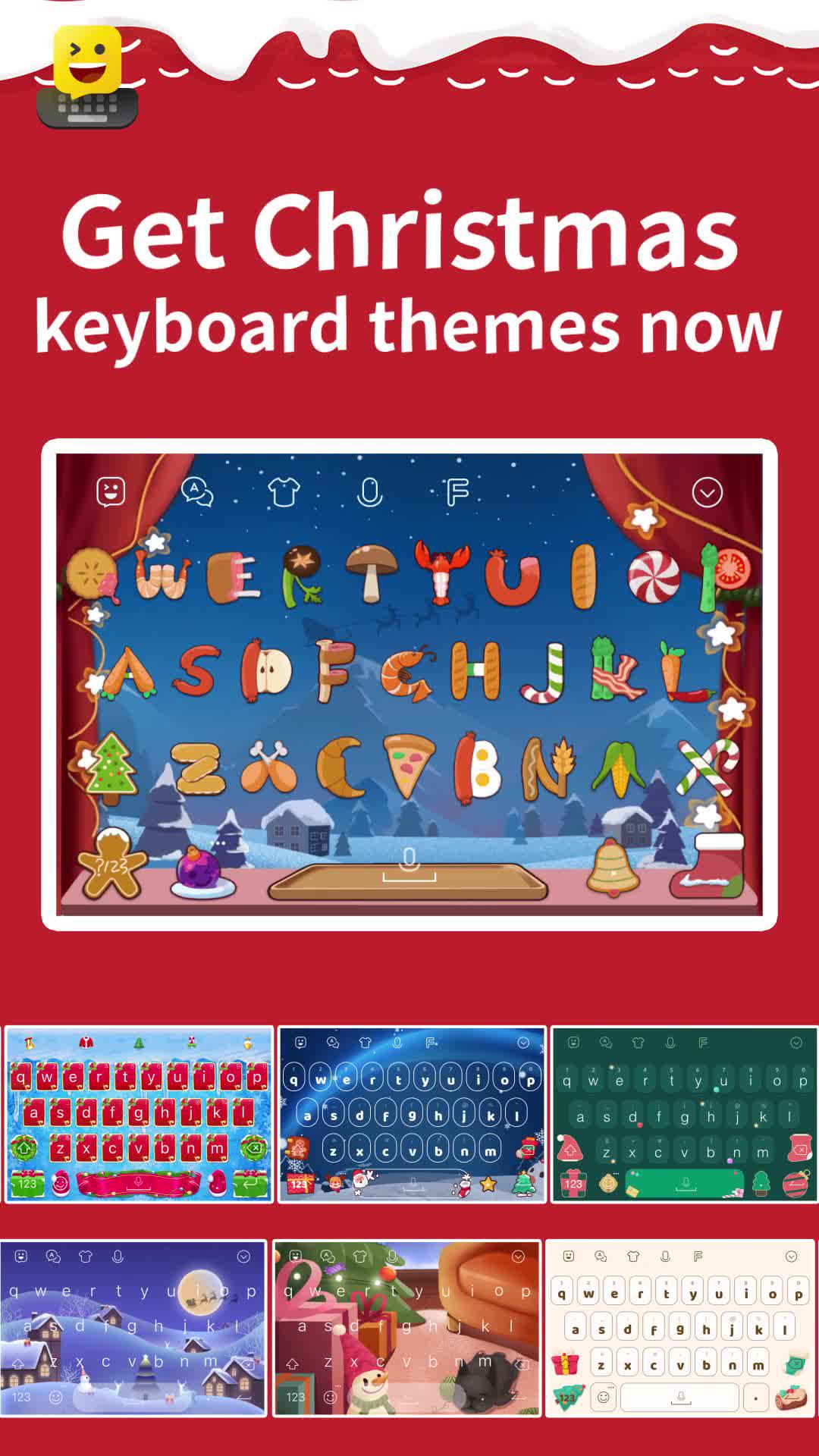 Emoji, special themes, textart... You can choose as you want