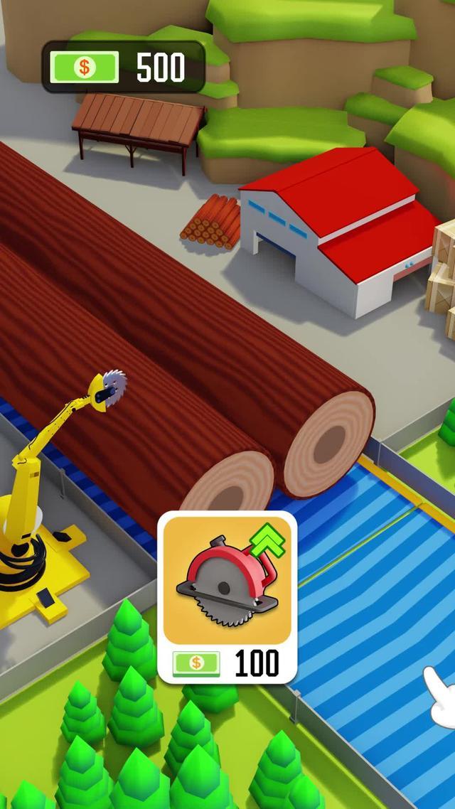 Build your own lumber harvesting empire!