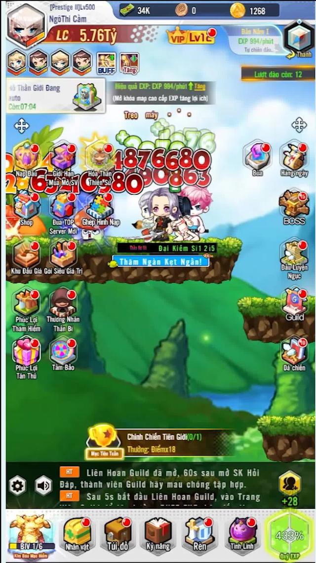 Online 7 ngày - Đồ vip đầy tay