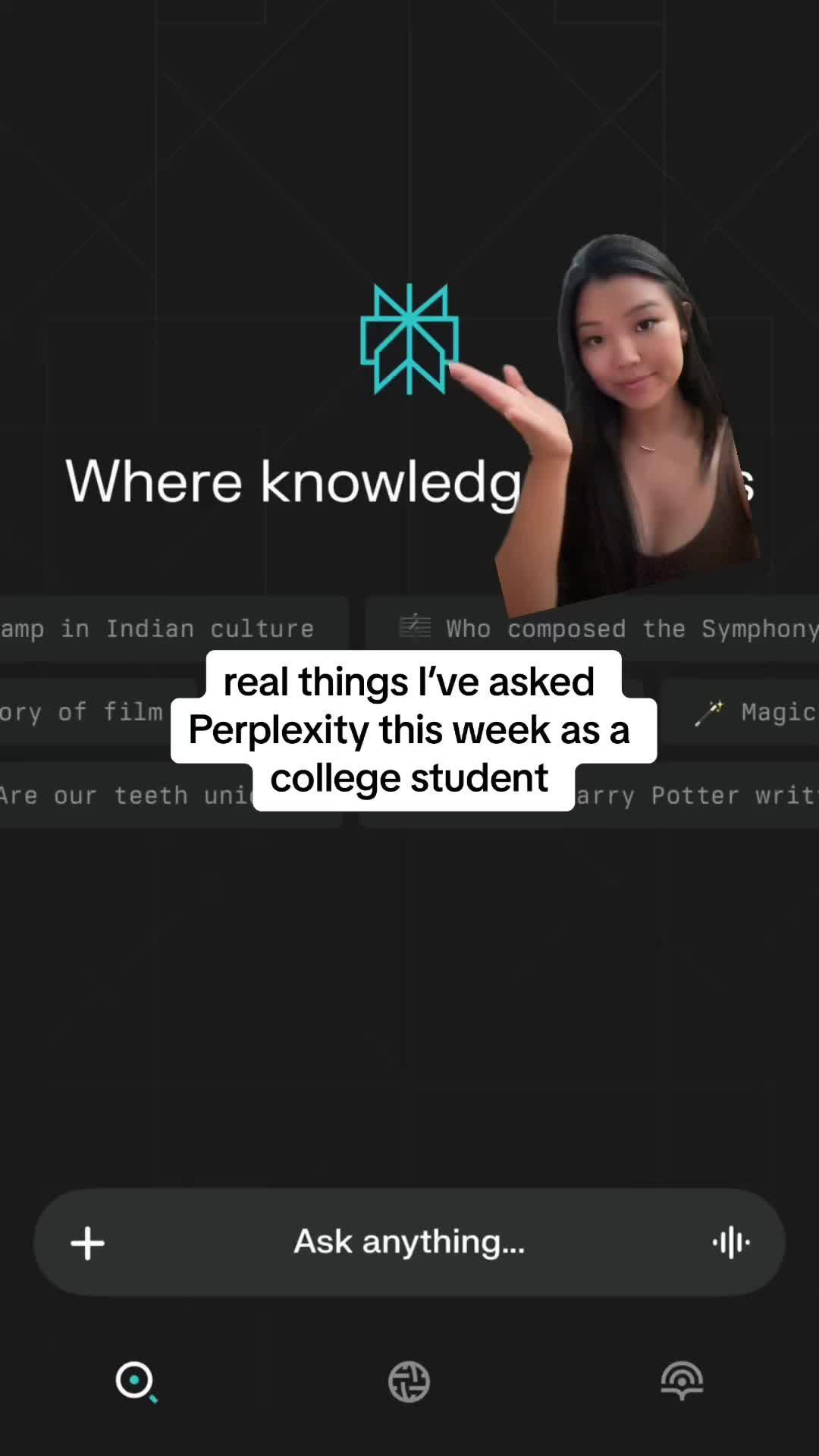 Perplexity has put me back on the grind💪 try it out now! #chatgpt #college #viral #ai #chatgpttips