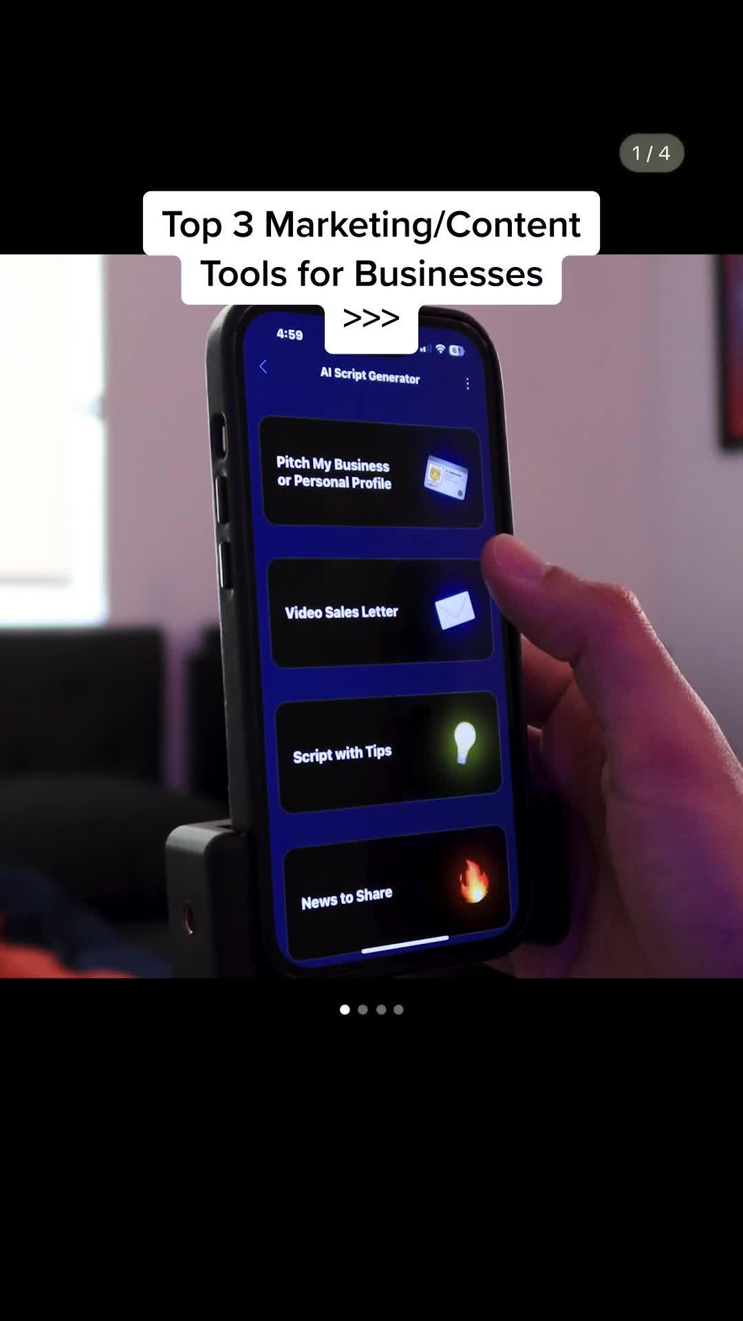 Easy way to create high quality videos - use BIGVU teleprompter app!