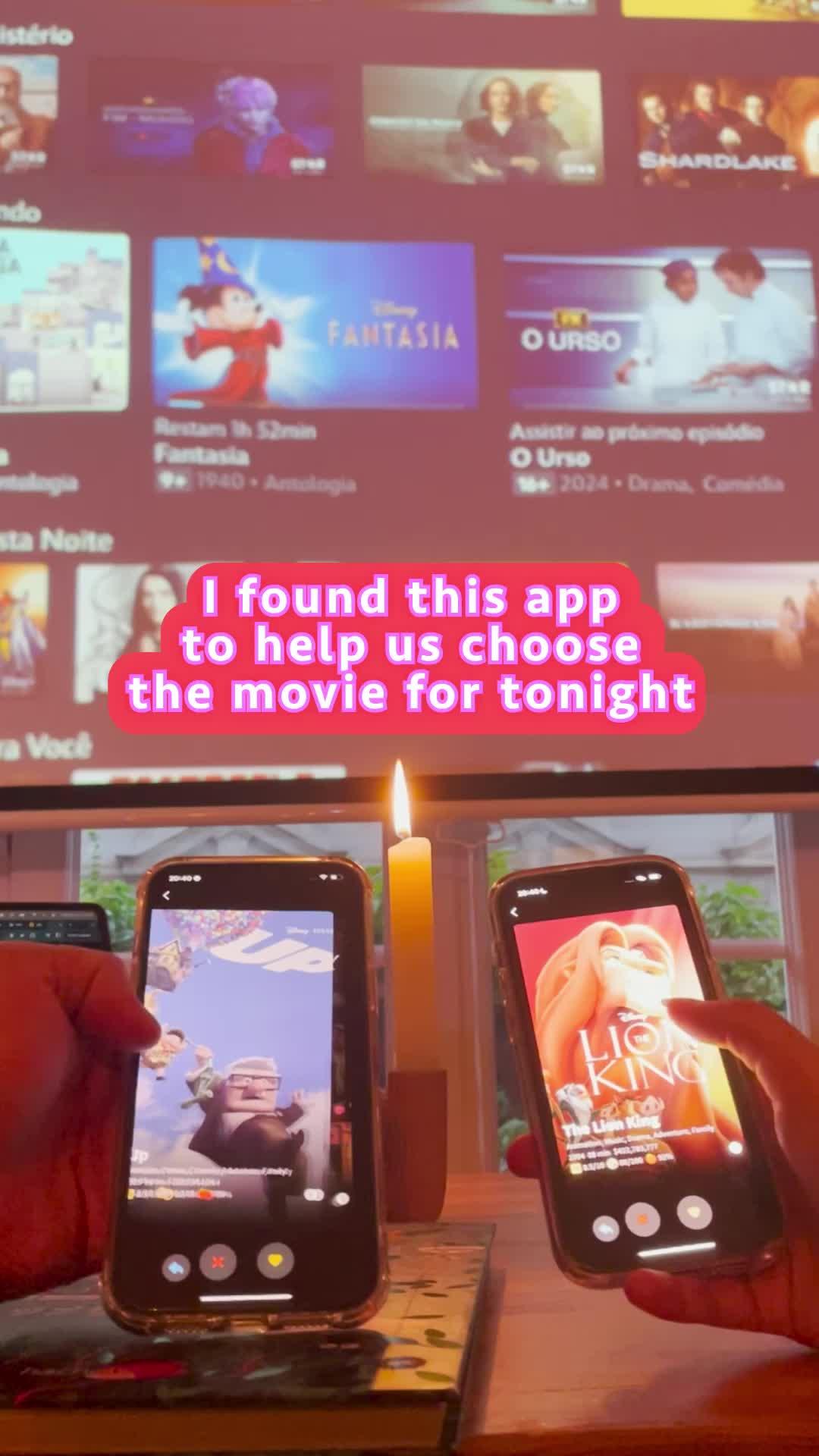 Match to watch! Swipe right to watch and left to skip!