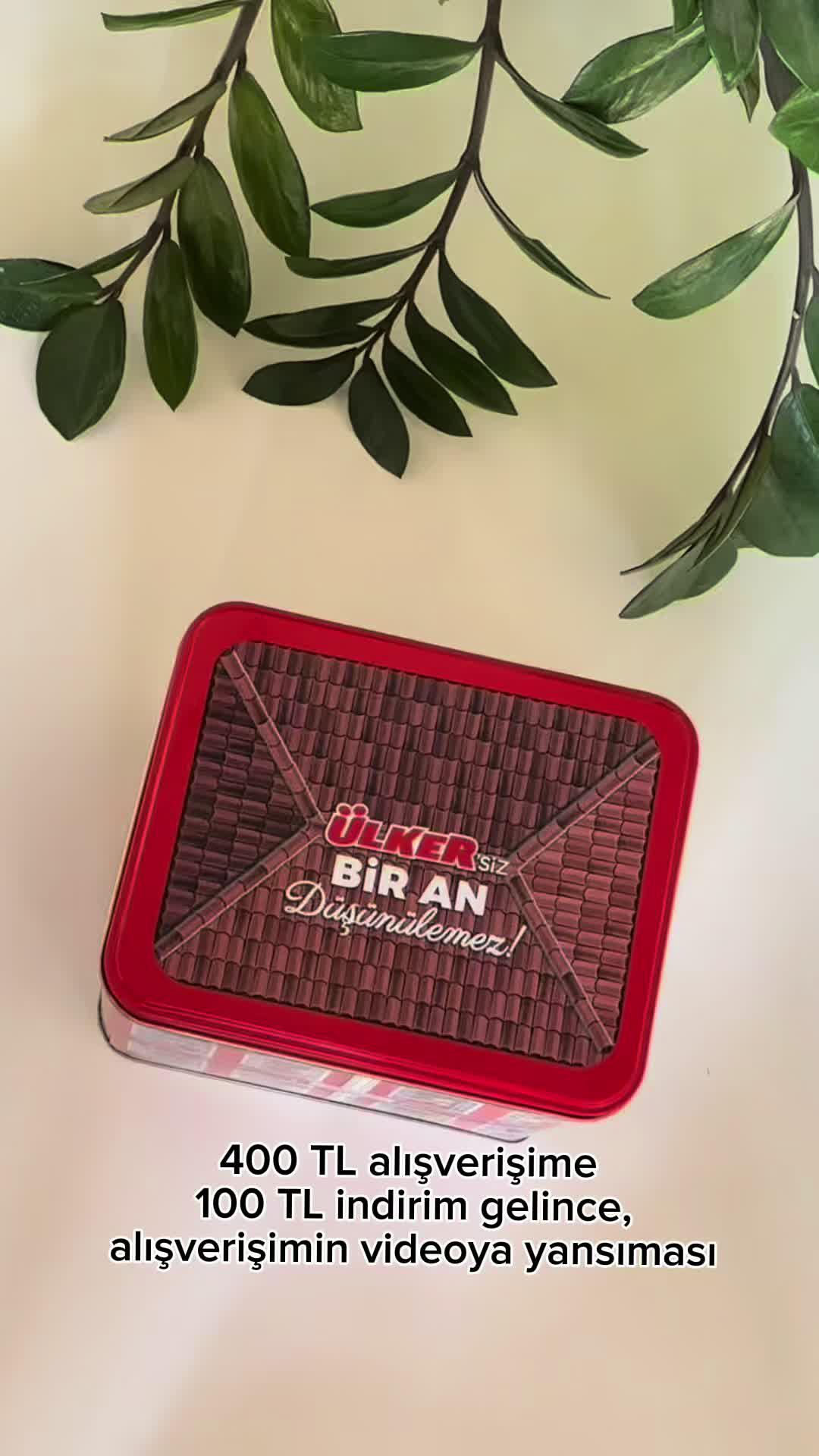 Bu indirimin tadına doyamayacaksın! Seçili Ülker ürünlerinde 400 TL’lik alışverişine 100 TL’lik tam tadında indirim Her Şey Yanımda’da.