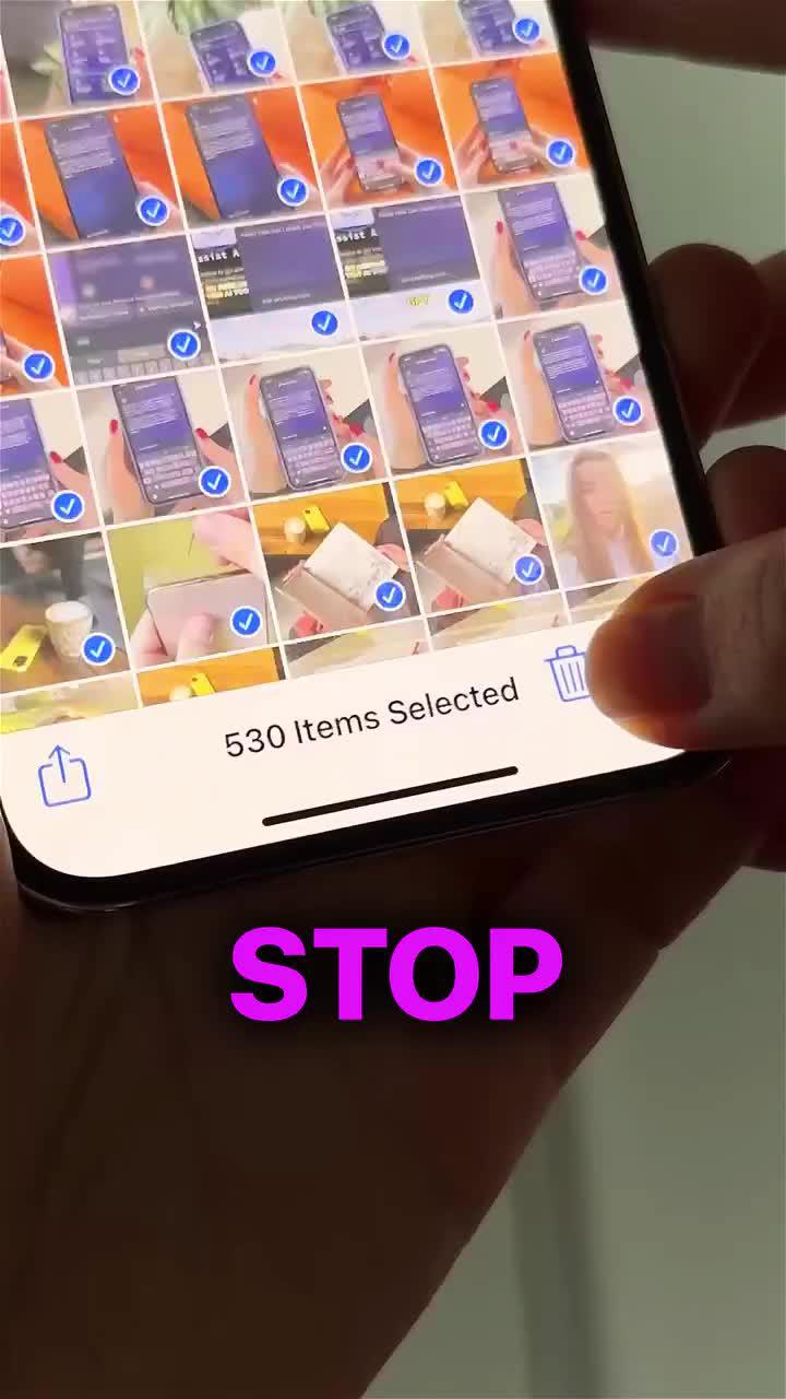 Free up iPhone storage in seconds with Cleaner!