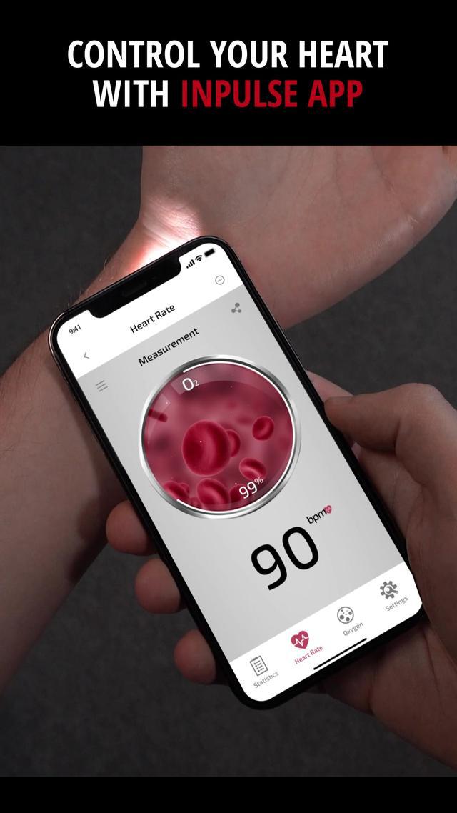 Control your heart with InPulse App ♥️ #heartrate #health #inpulse #inpulseapp