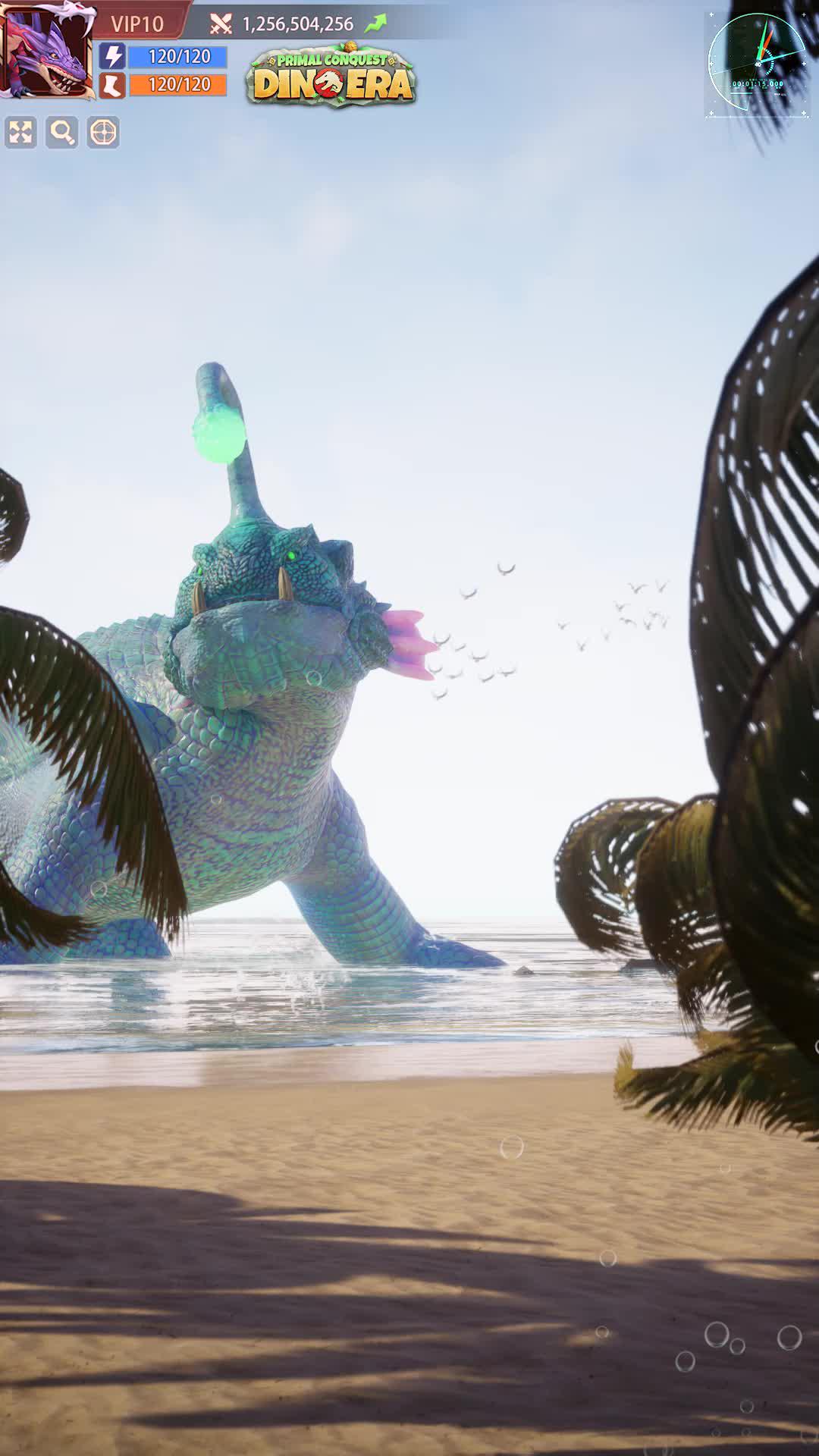 Build your empire of dinosaurs.