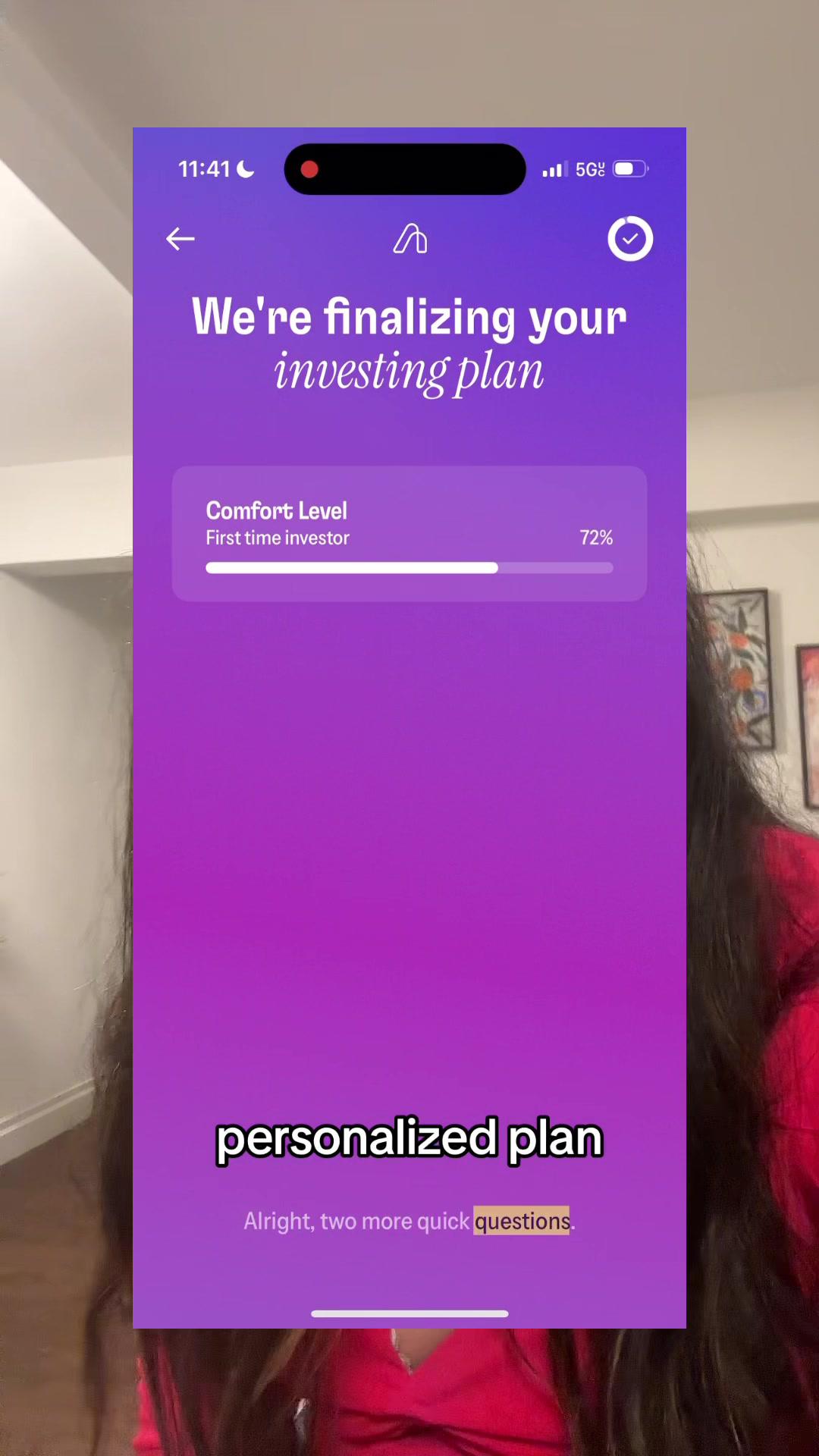 grow your $$$ with this viral finance app #alineainvest #alineaapp #greenscreen