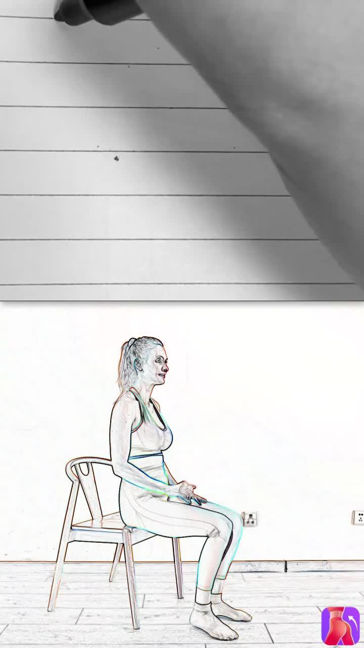 Lazy girl workout! Workout at home at any time, with zero equipment.