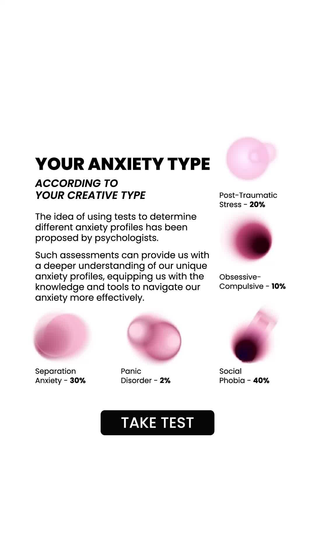 Manage anxiety with our quick test