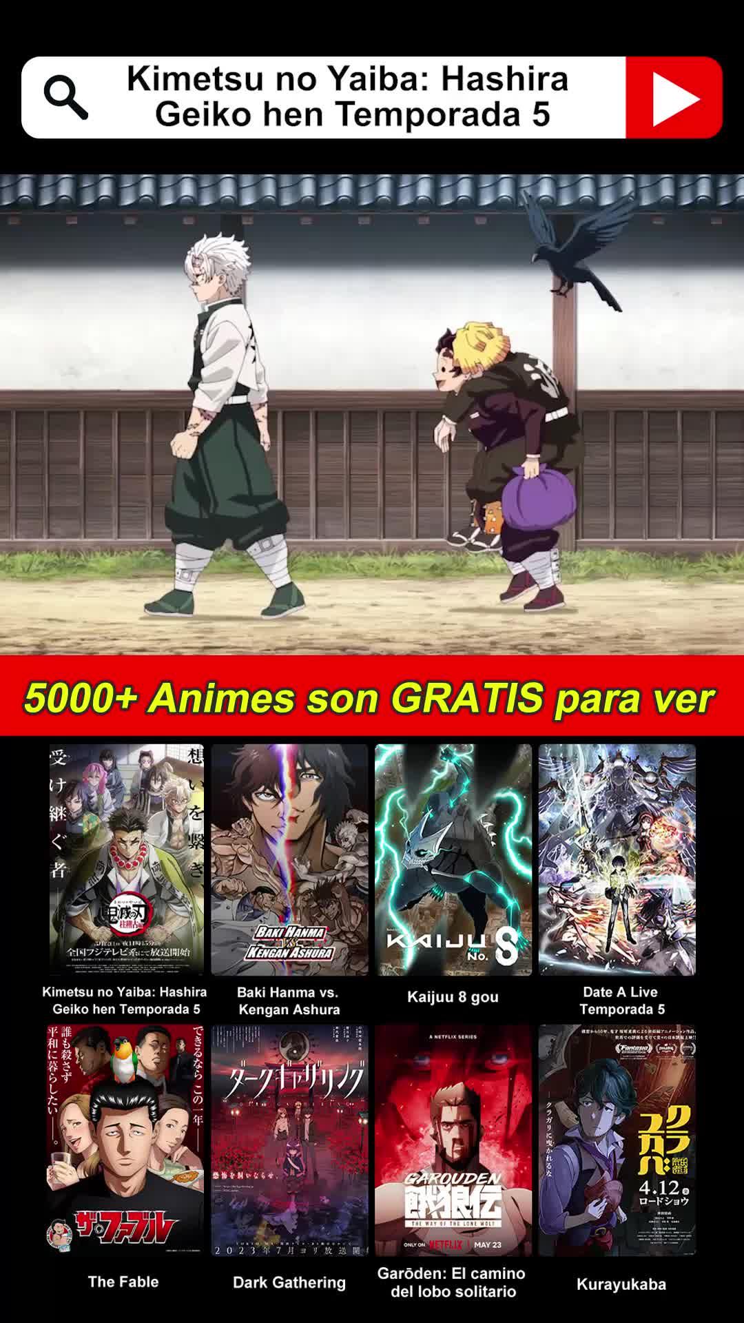 Descárgalo para ver el anime de sangre caliente.