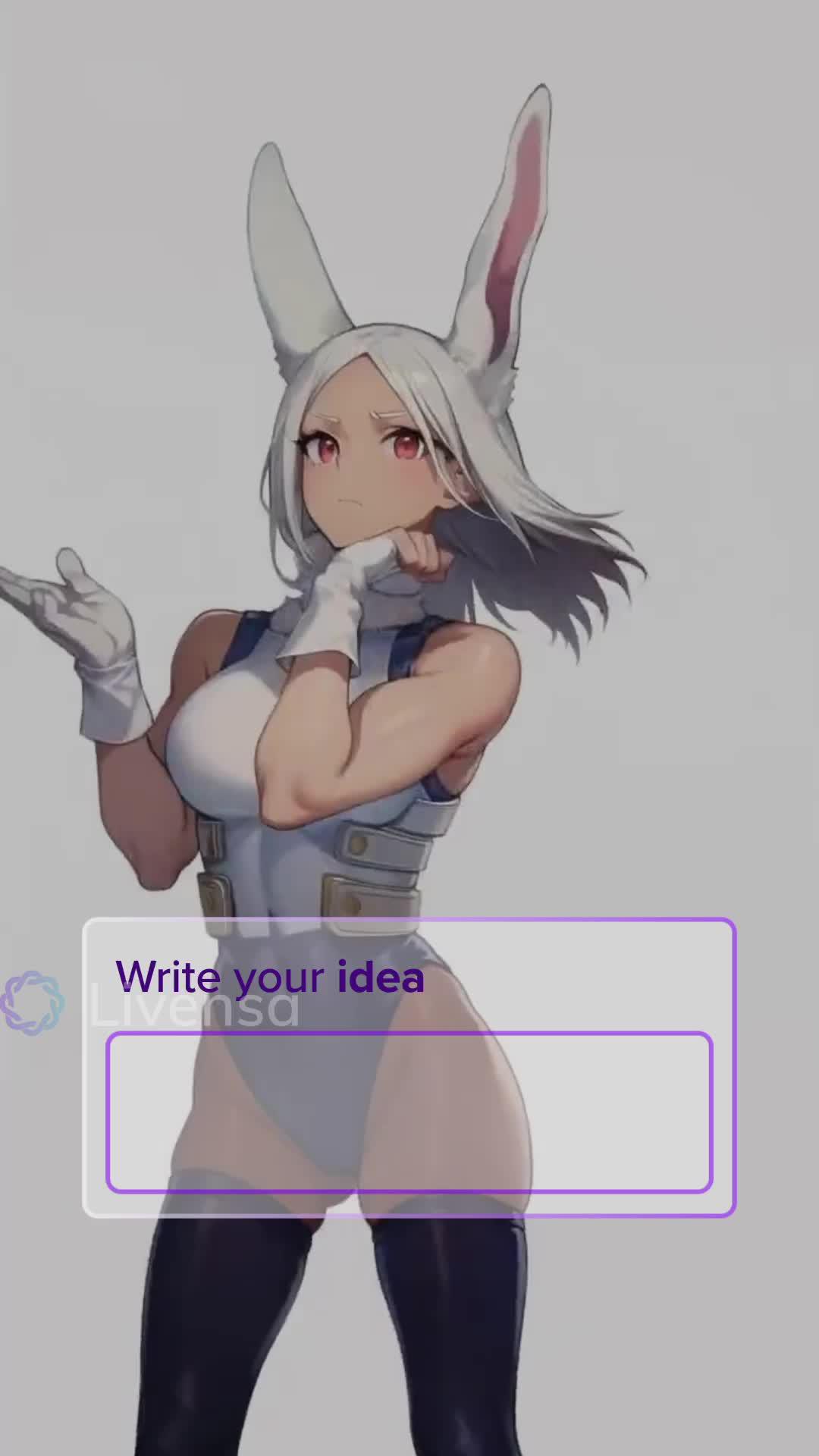 Create Al videos with your own words on mobile