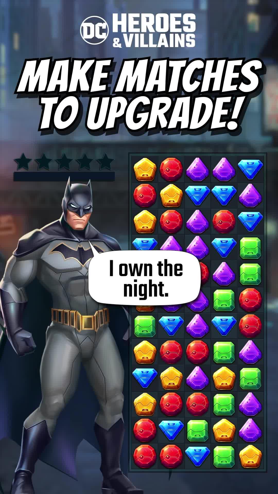 Win legendary characters and epic battles!