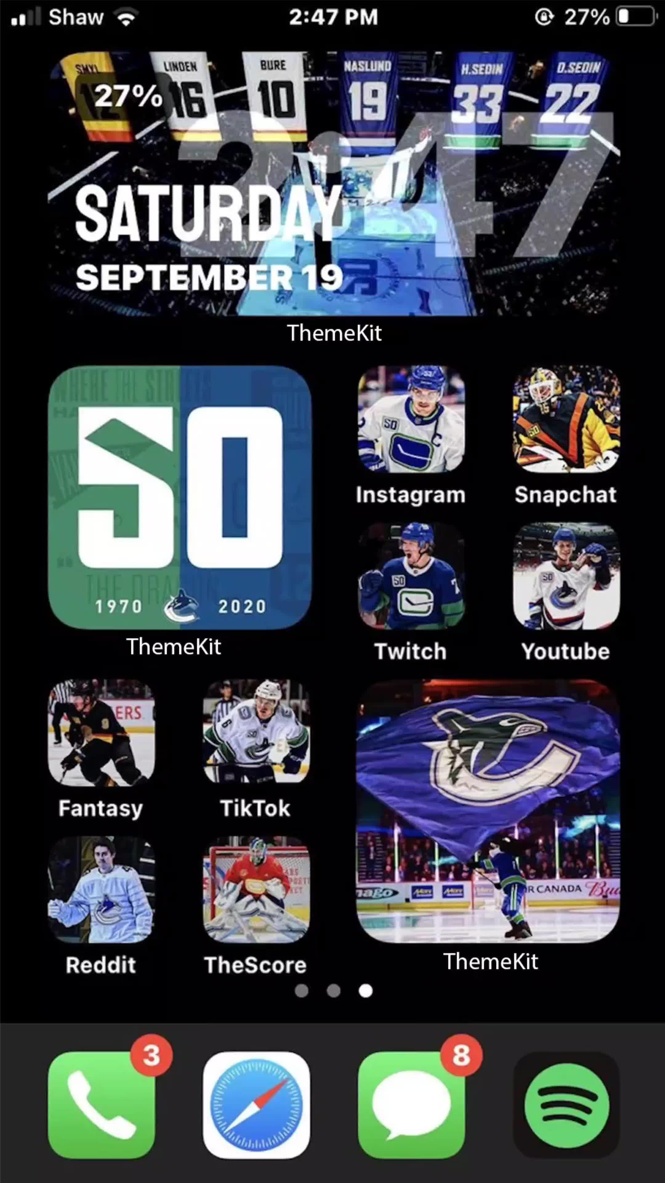 Ice Hockey Widgets icons for you!