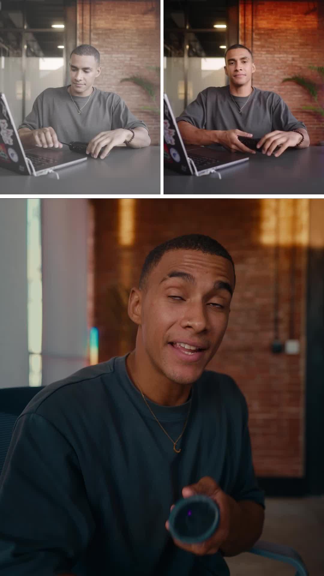 Watch as AI edits your videos for you, only on Captions.