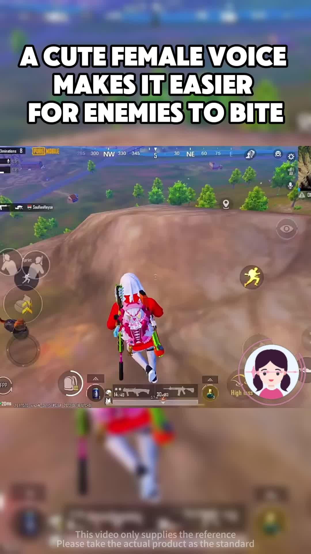 Voice changer that can be used for chatting, singing and playing games