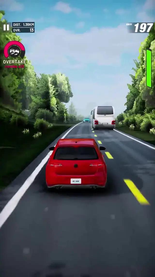 Nothing is better than overtake in the highway!