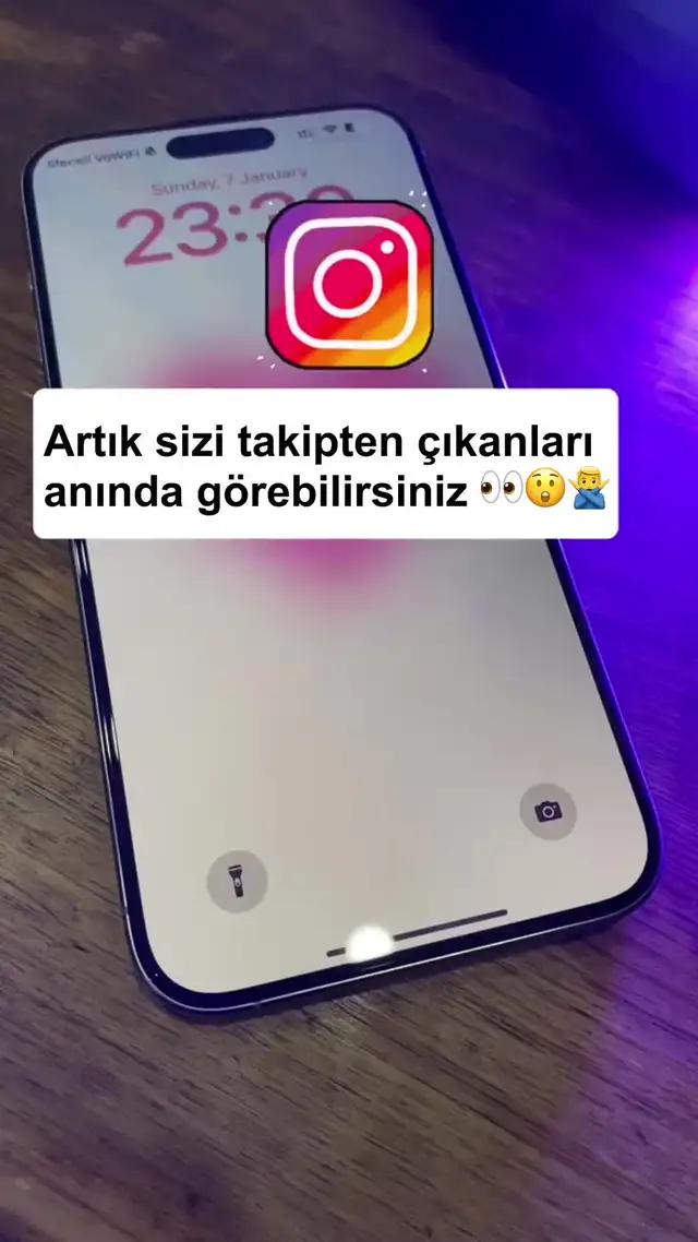 Artık sizi takipten çıkanları anında görebilirsiniz.