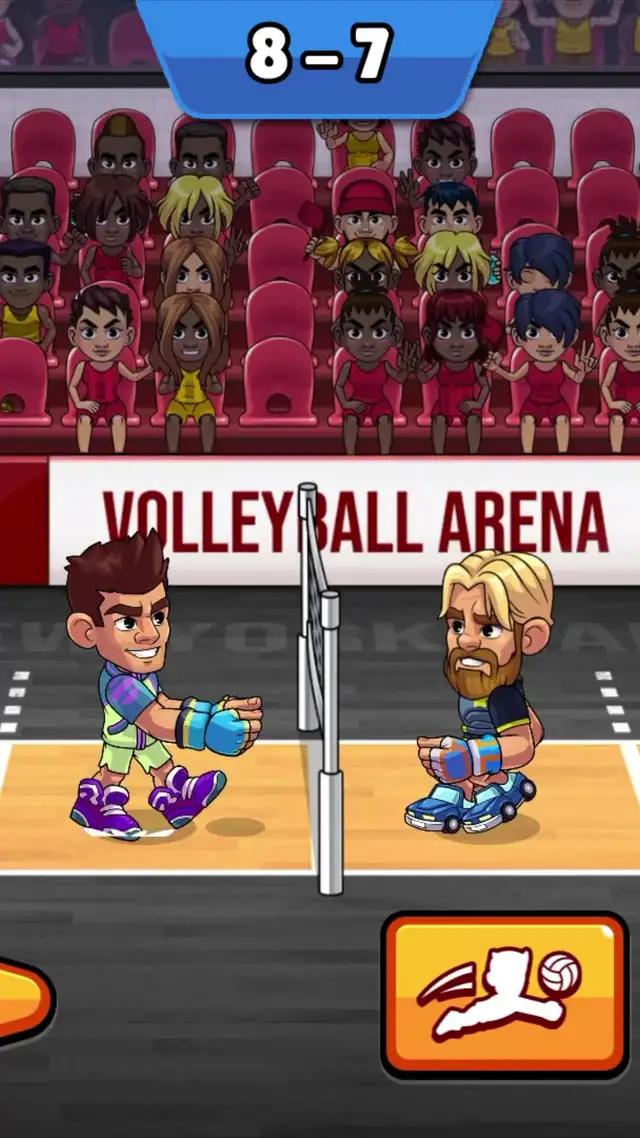 A unique volleyball experience