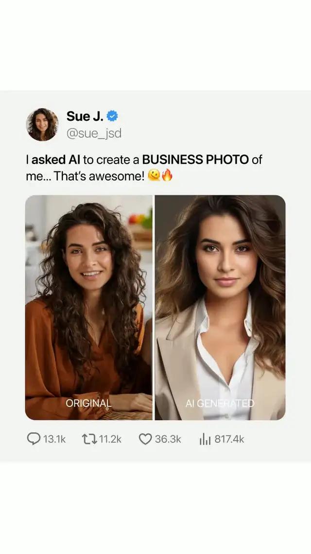 Make your professional look in seconds