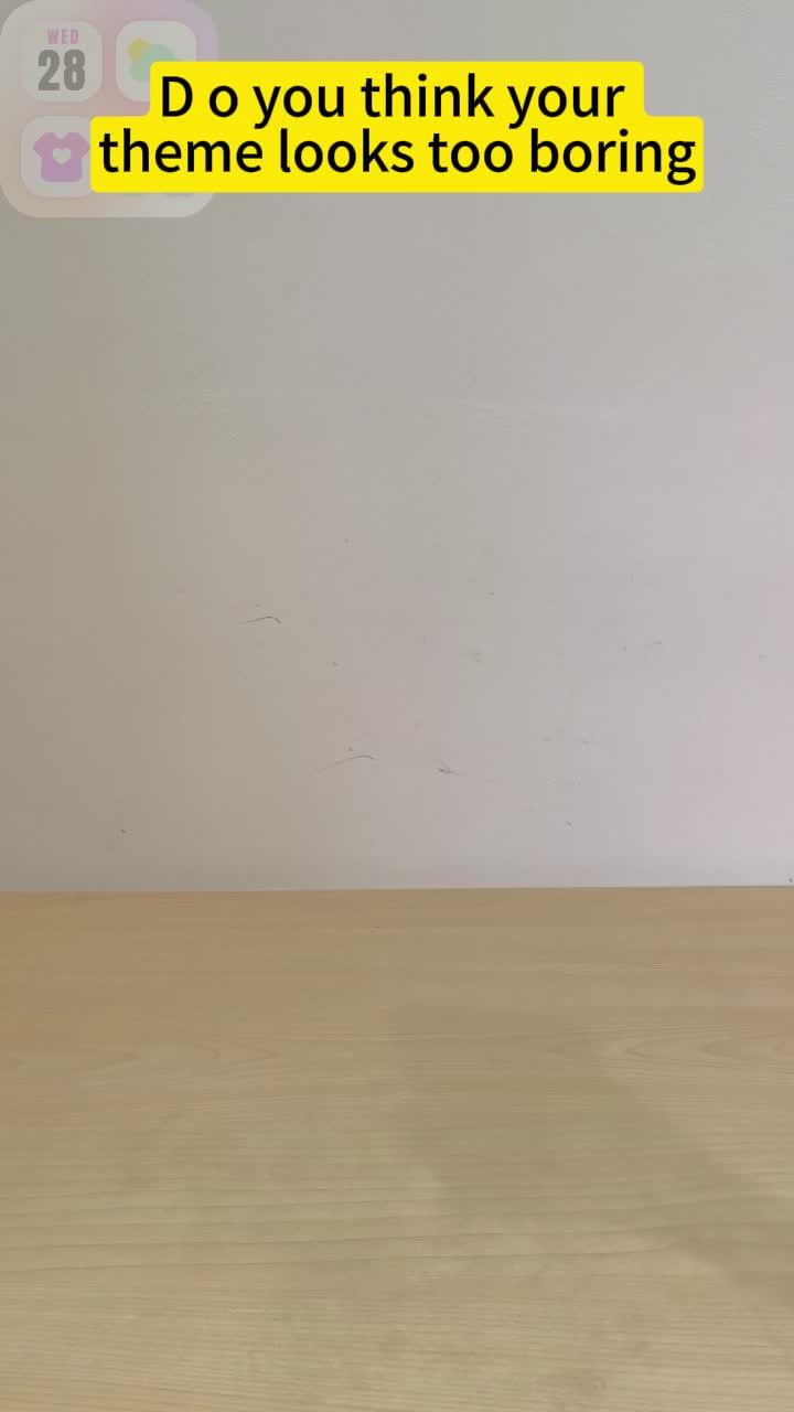 Choose you favourite theme for free!