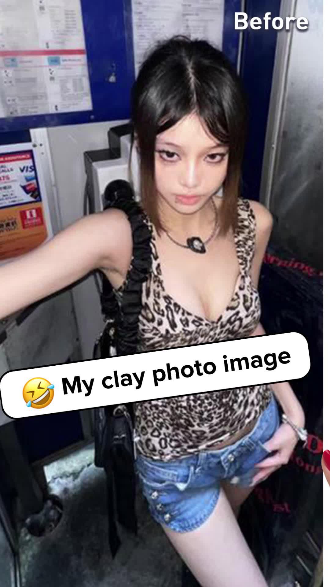 Add a fun twist to your selfies with clay filters!