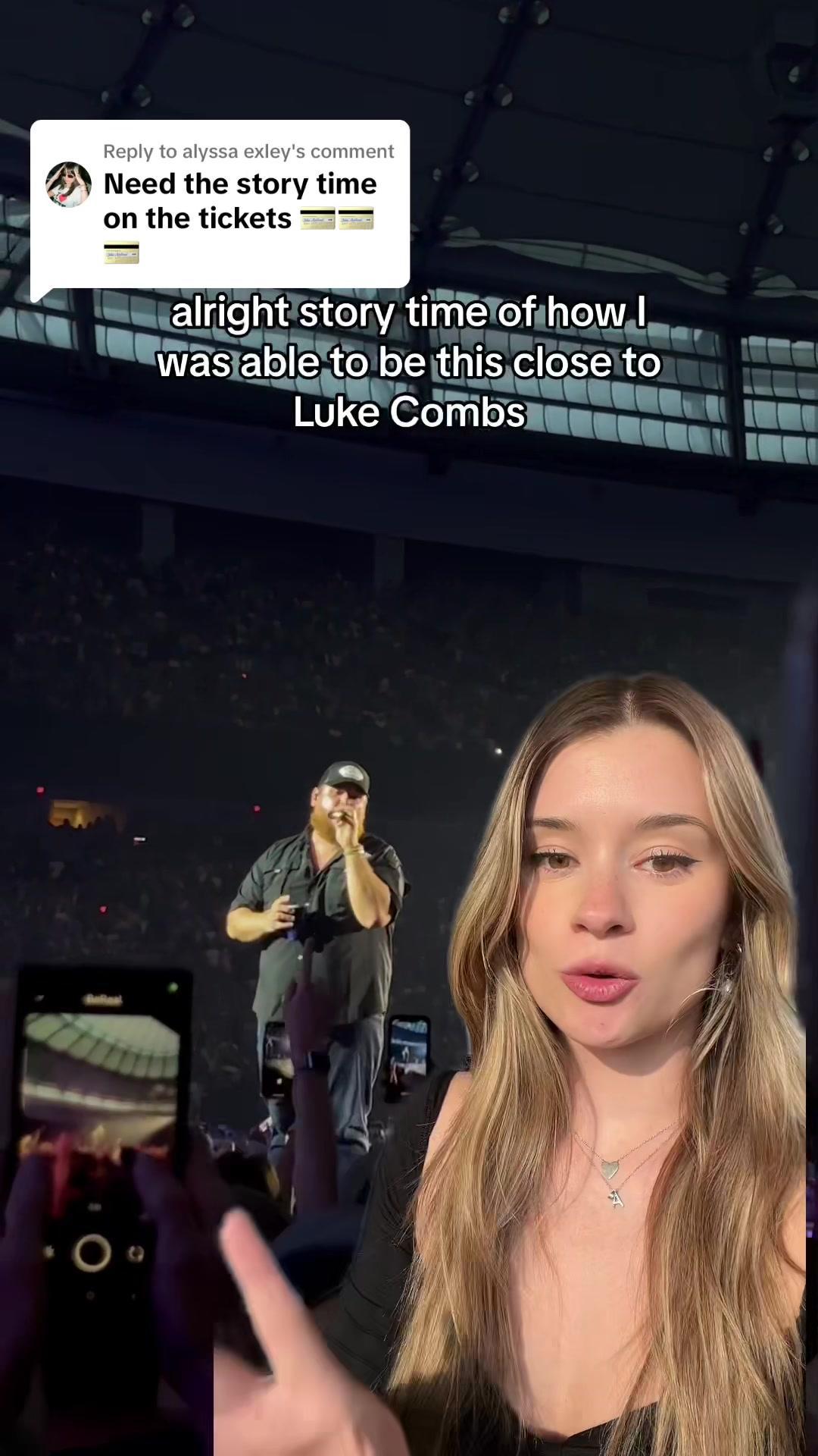 Replying to @alyssa exley  if you want GOOD concert tickets @TickPick is the ONLY WAY🫶🏼✨ freakin love u guys #tickpick #lukecombs #concerttips  