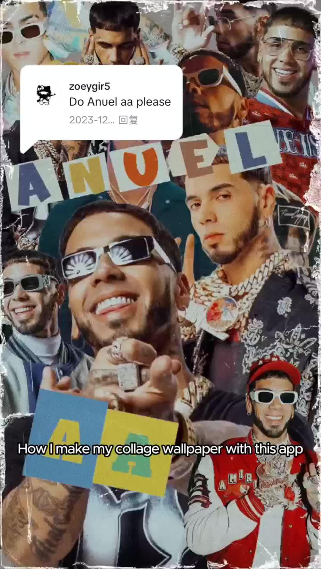 Anuel🕶️🕶️#aunelaa #iphonewallpaper #wallpaper #rapper #aesthetic