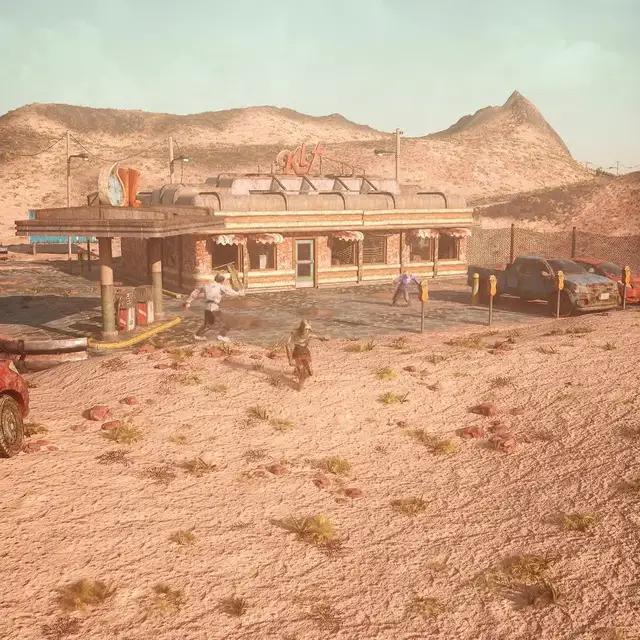 Fun zombie shooting game. Play now for free!