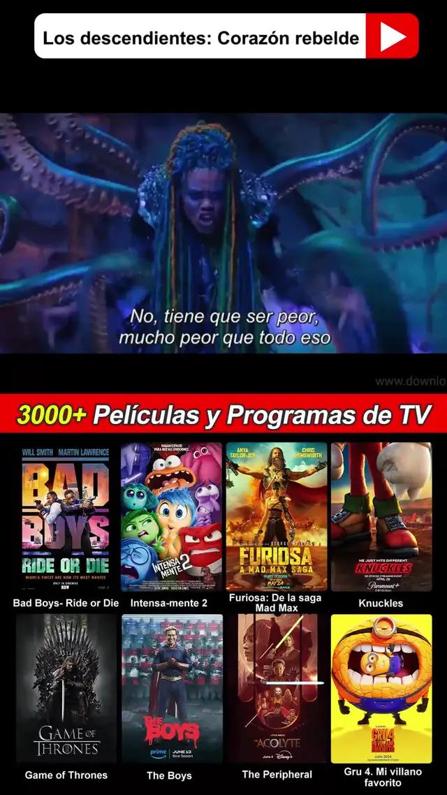 Descarga gratis esta poderosa aplicación de películas