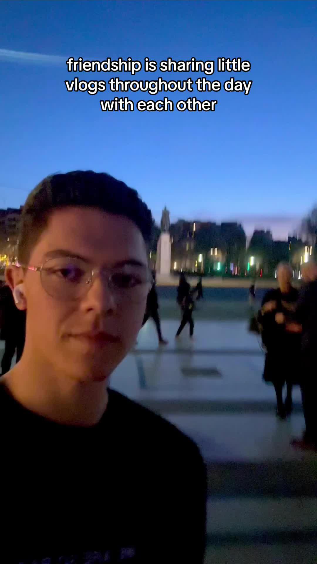 Daily vlogs for friends