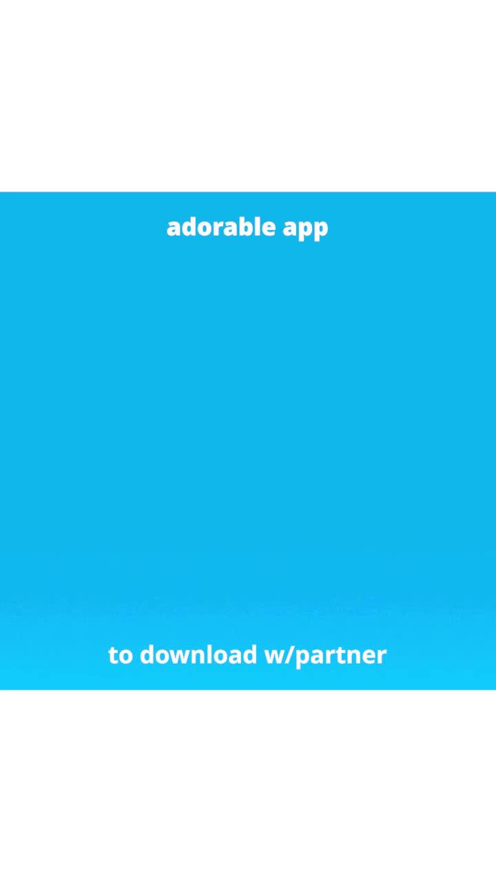 It's amazing to have an adorable app in my phone!
