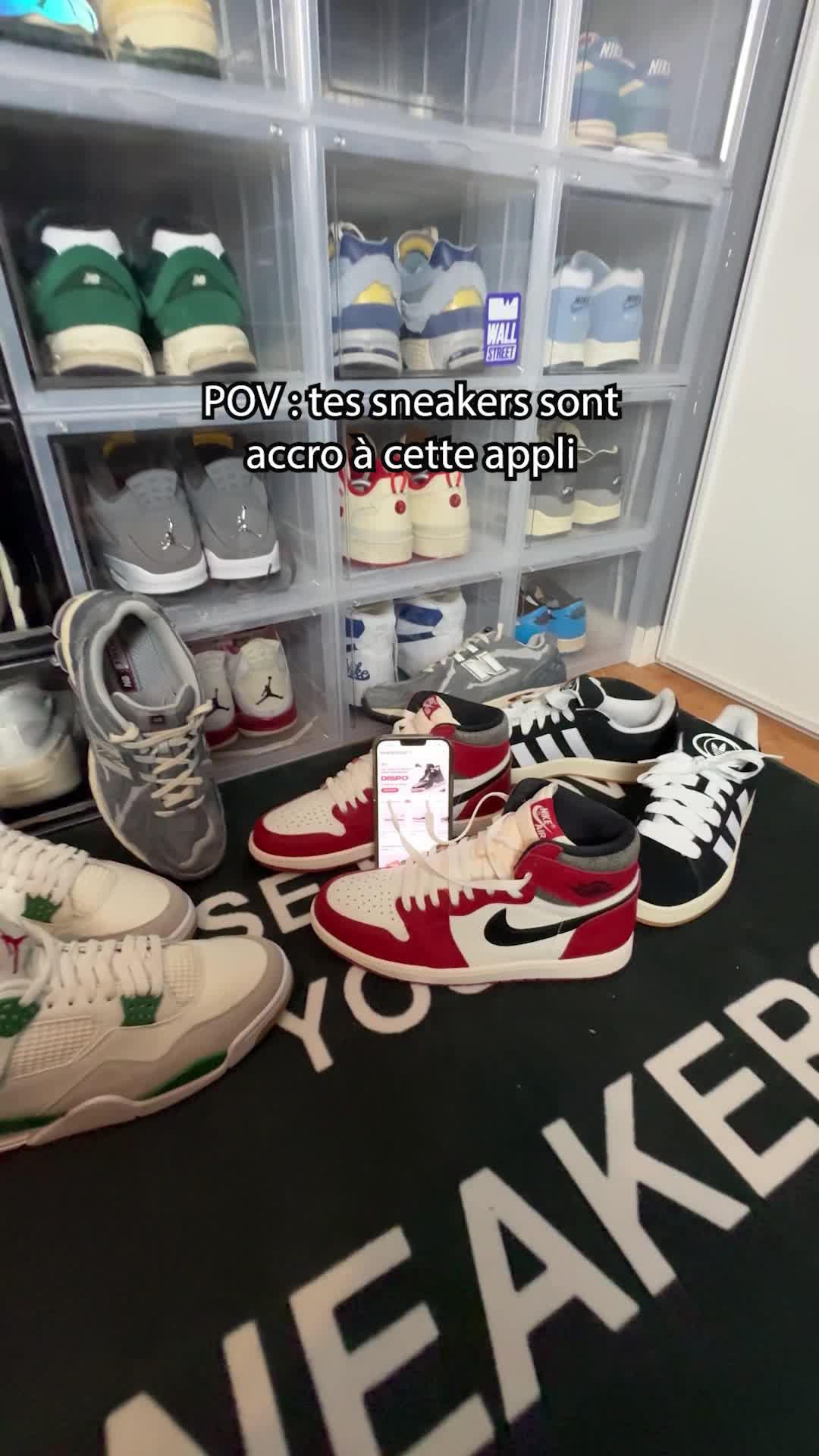 Télécharge l'application pour acheter tes paires aux meilleurs prix !