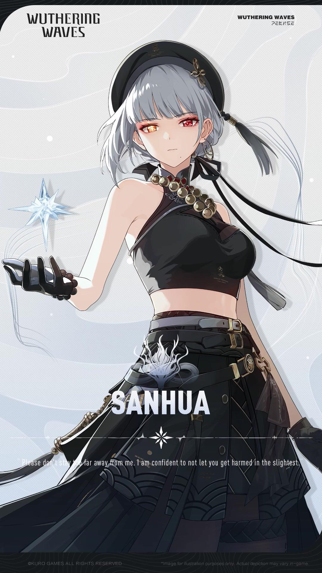 Post-Lament Anthropocene: Stars Intertwined "Please don't stay too far away from me. I am confident to not let you get harmed in the slightest." - Sanhua #WutheringWaves