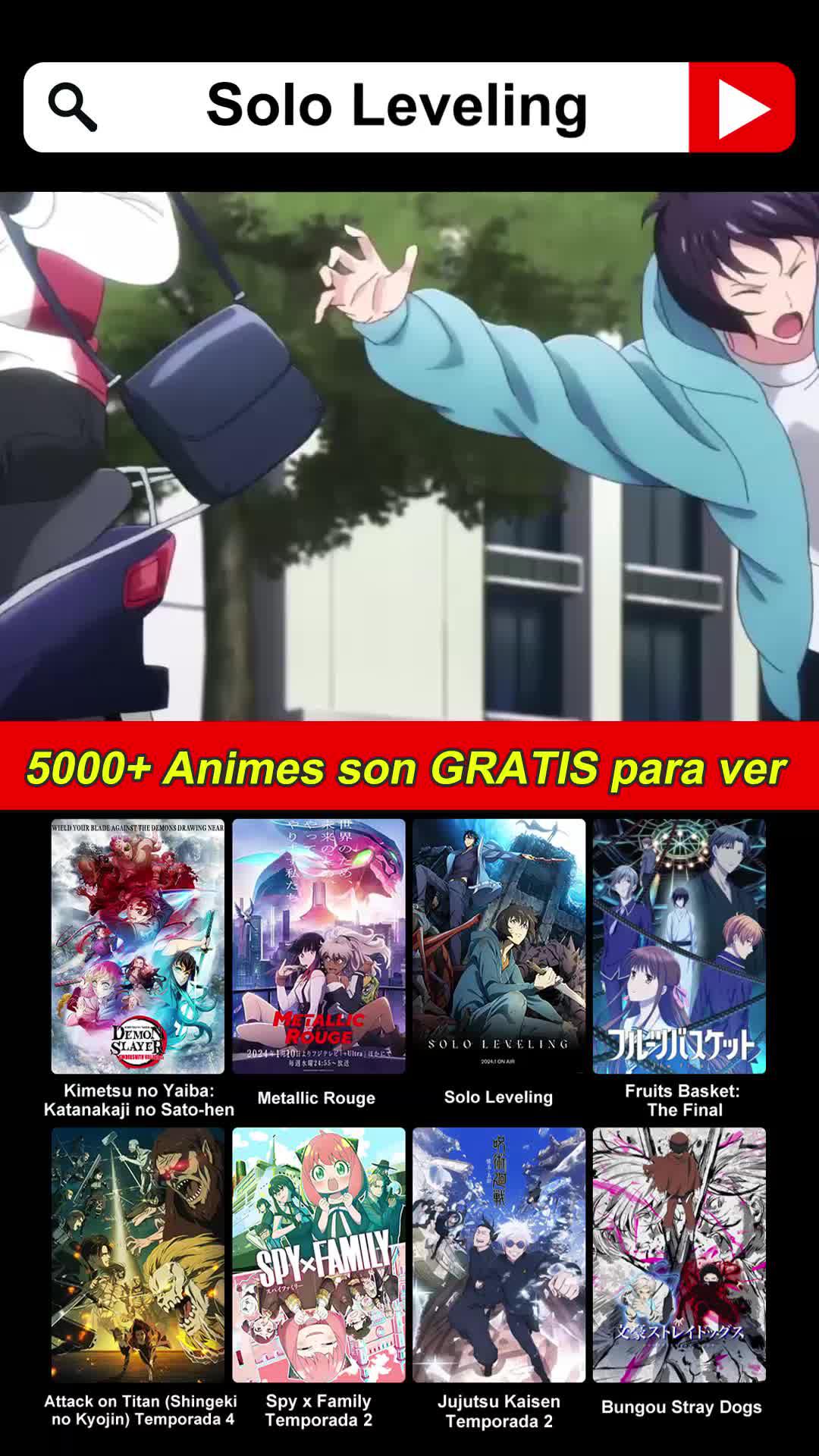 Mira tu anime favorito