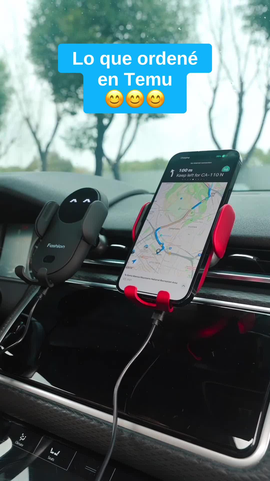 ¡Carga rápida en ruta! ⚡🚗 Consigue tu Cargador Inalámbrico para coche en Temu. Perfecto para regalo de cumpleaños o Navidad. 🎁✨ #temu #temugratis #CargaAlVuelo #RegaloIdeal #TemuTech