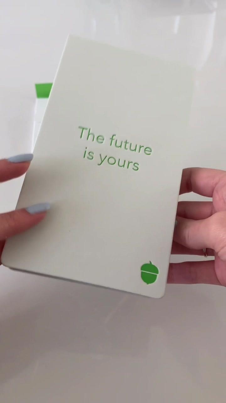 Checking that saves and invests for you with Acorns.