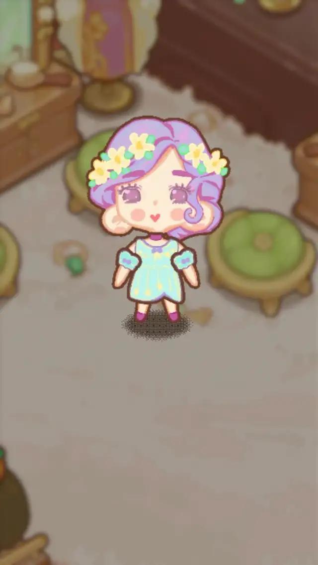 Resortopia, a super cute simulation game! All my friends are playing it!