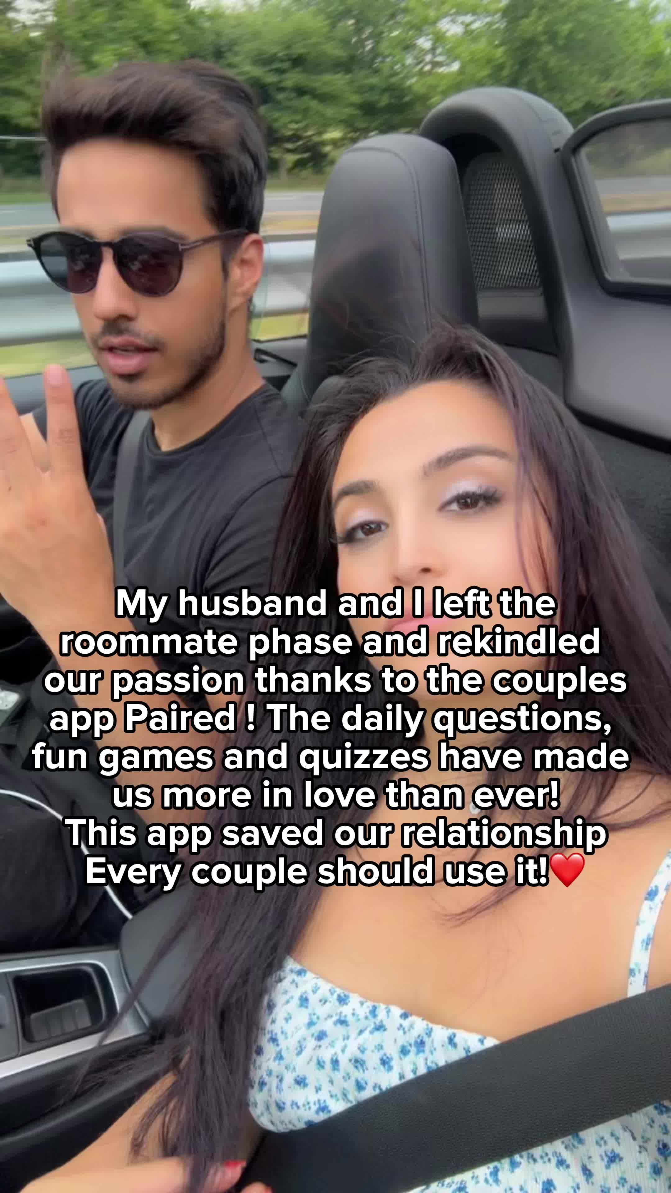 I need to thank the couples app Paired that helped me get through this.